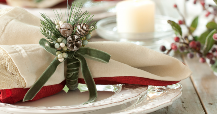 Easy Holiday Napkin Rings