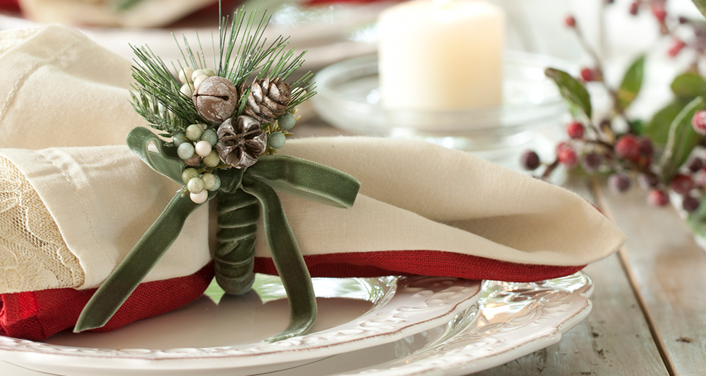 Easy Holiday Napkin Rings